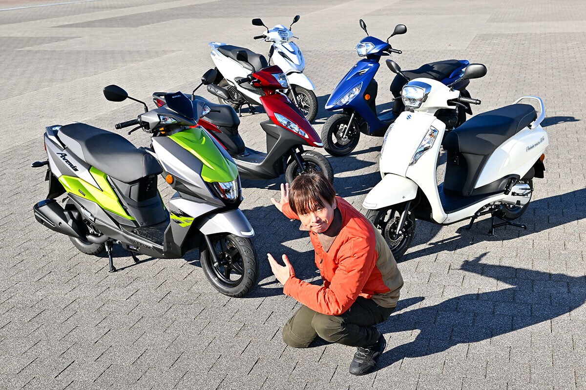 青木タカオ氏が話題の原二スクーター5機種にガチ試乗！　果たして大本命に推す一台はどれになるのか？