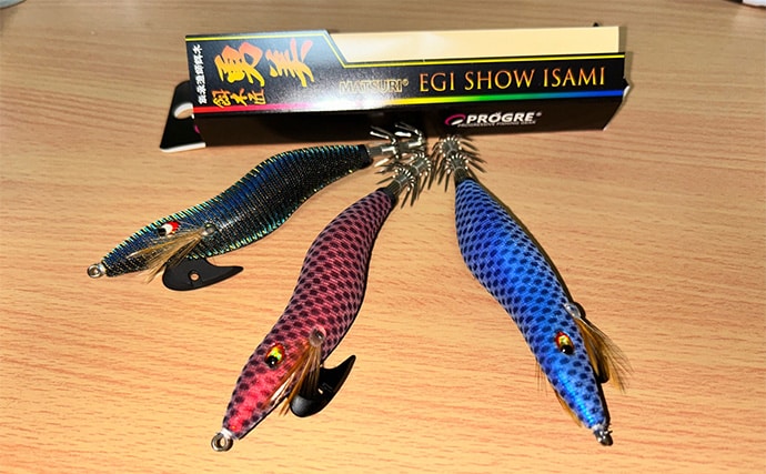 話題のエギを使ったエギングでコウイカ2発【熊本】動かさなくても釣れるエギだった？