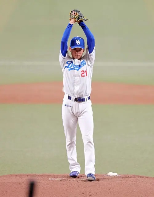 5月に1軍デビューした中日・金丸。「来春のWBCメンバーに選ばれて当然」（お股ニキ氏）