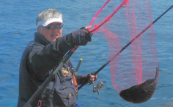 40cm超え春グレが入れ食い！磯フカセ釣りでフィーバーを満喫【鹿児島・里】