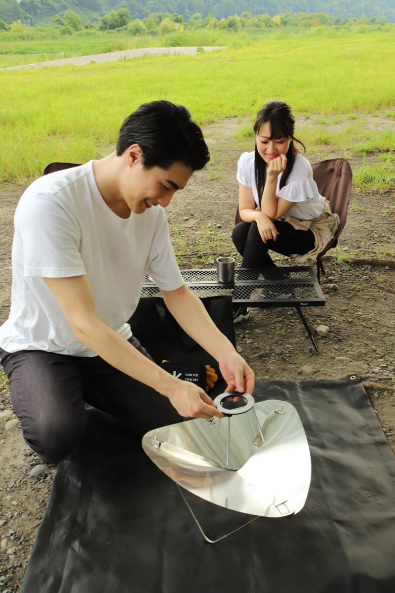 【焚火で整う】人生の豊かさを感じる焚火時間を体験！新焚火台セットが9月21日に発売開始！