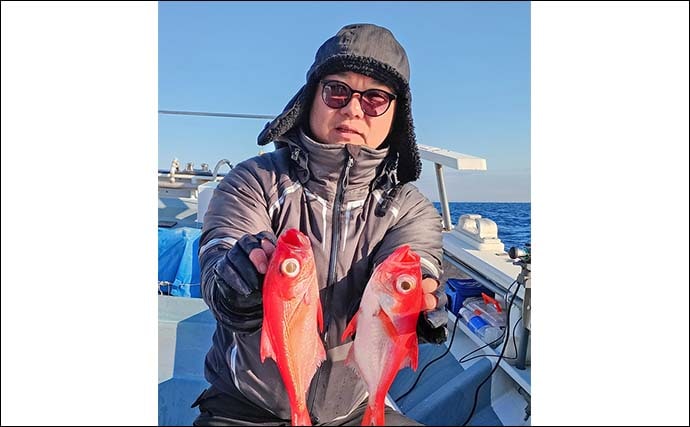 相模湾ライト深場釣りで大型クロムツ11尾がトップ【神奈川】キンメ2尾も交じる好釣果