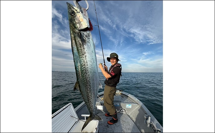 伊勢湾奥キャスティングゲームで「サワラカッター2発」の洗礼に泣く ツバスは連発