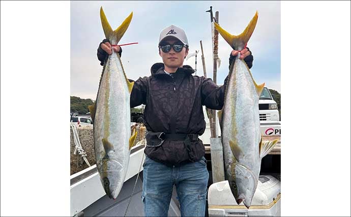 【沖釣り釣果速報】落とし込み釣りで快挙！ヒラマサ106cm＆青物60尾超えの大爆発（福岡）