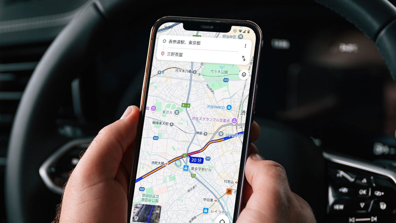 <上書き 済>意外と知らない「Googleマップの渋滞情報の精度が高い理由」の画像1