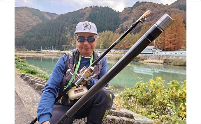 ボイリーエサで80cmコイを釣りあげる【長良川】ノベザオで豪快なファイトを堪能