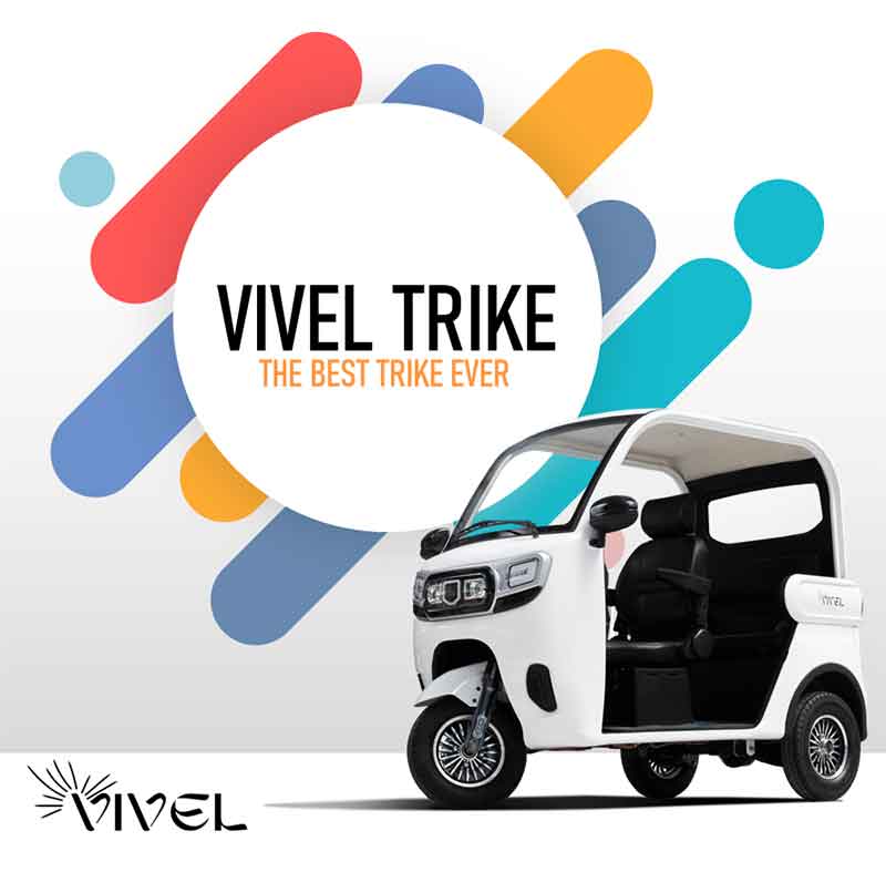 3人乗り電動トライク「VIVEL TRIKE／ビベルトライク」全国展開に向けて販売代理店を募集 記事1