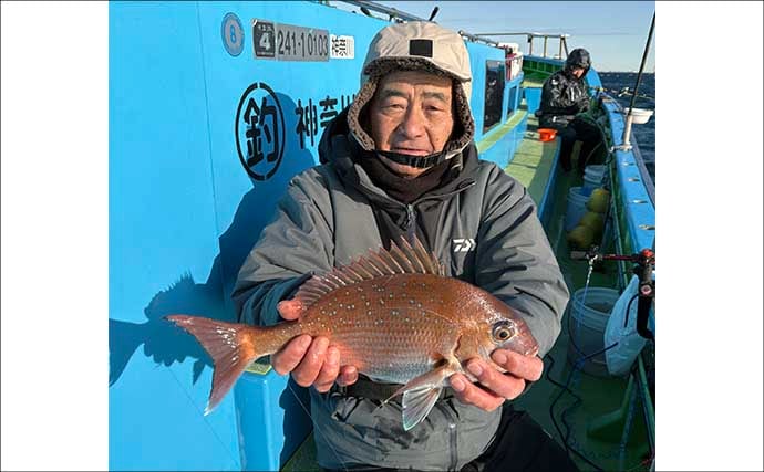東京湾コマセマダイ釣りでトップ10尾＆全員安打達成【一之瀬丸】高ダナ攻略で本命連発