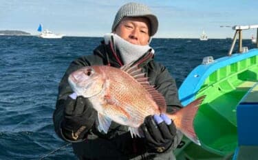 東京湾コマセマダイ釣りでトップ10尾＆全員安打達成【一之瀬丸】高ダナ攻略で本命連発