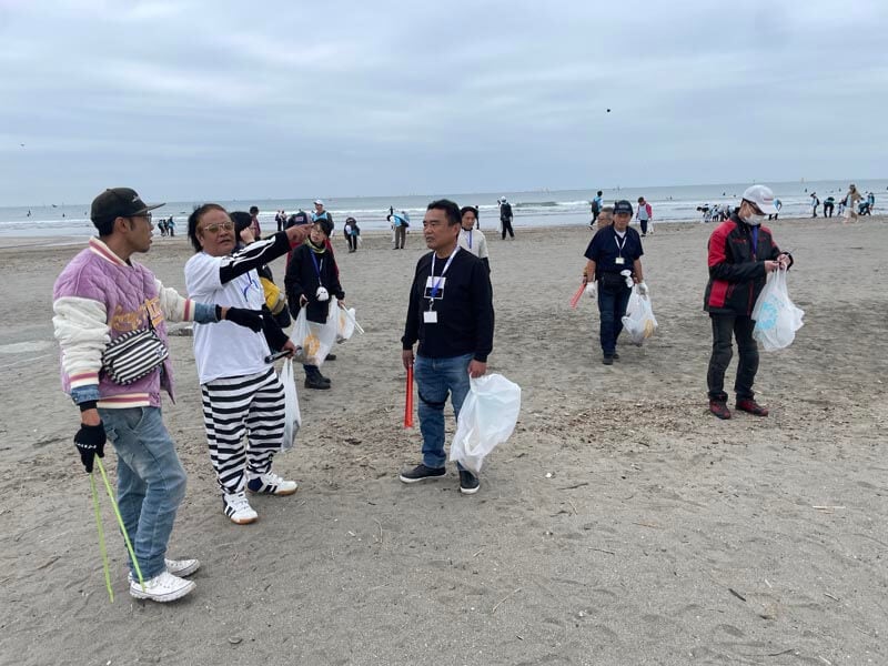 バイク専用SNSアプリ[モトクル]主催の「BEACH CLEAN MISSION!! in神奈川」レポート 03画像