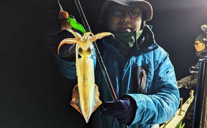 「2026年はヤリイカのアタリ年！」尾鷲湾イカメタルゲームで大型が続々登場【三重】