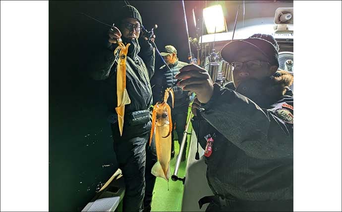 「2026年はヤリイカのアタリ年！」尾鷲湾イカメタルゲームで大型が続々登場【三重】