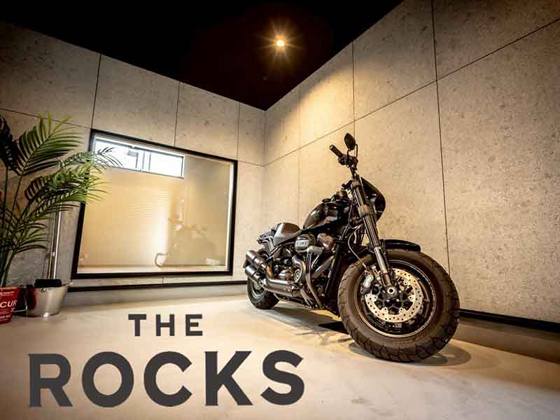 バイク好きのためのガレージハウス「THE ROCKS」第一弾が横浜市に完成 メイン