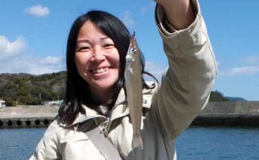 漁港でのチョイ投げ釣りでシロギス7尾【静岡・南伊豆】外海の荒れ模様が奏功か?