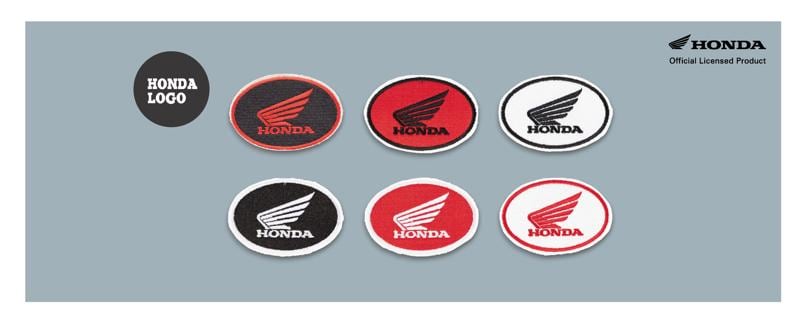 Hondaオフィシャルグッズからバイクのワッペンが登場！