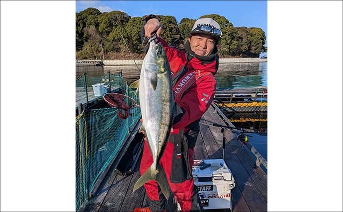 海上釣り堀でワラサ連発＆マダイ追釣！【静岡・沼津】カツオの切り身が的中