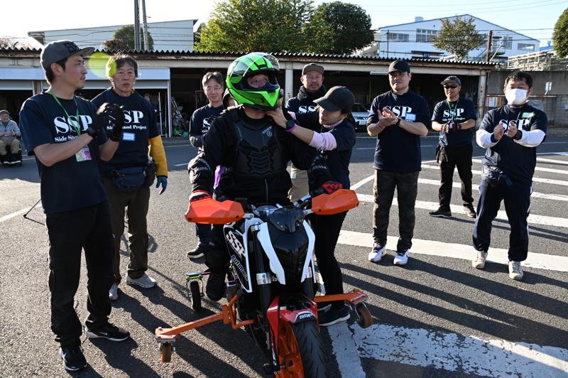 障がいのあるライダーへ“走る喜び”を。SSPが上尾市でパラモトライダー走行会を実施