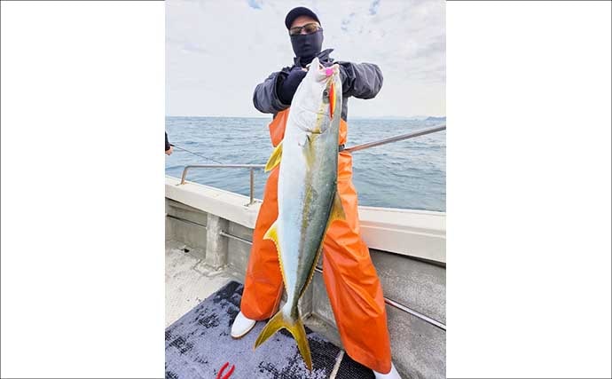 【沖釣り釣果速報】響灘のジギング船で良型ヒラマサ7kg級浮上！ブレードジグにヒット（福岡）