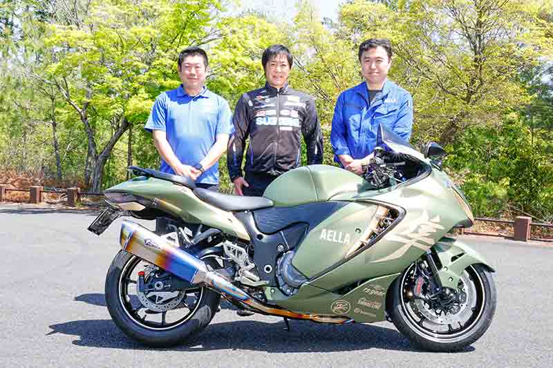AELLA からスズキ ハヤブサ用カスタムパーツ13アイテムが発売! 北川圭一氏によるデモ車試乗インプレを公開 記事17