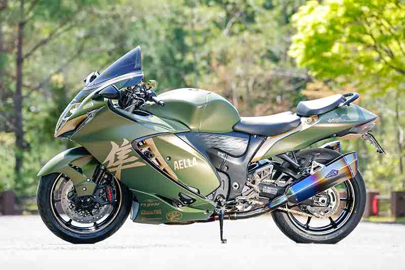 AELLA からスズキ ハヤブサ用カスタムパーツ13アイテムが発売! 北川圭一氏によるデモ車試乗インプレを公開 記事21