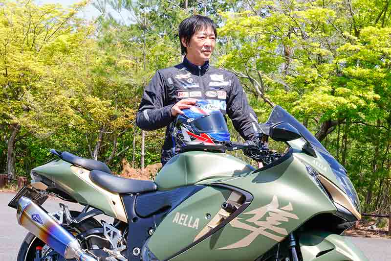 AELLA からスズキ ハヤブサ用カスタムパーツ13アイテムが発売! 北川圭一氏によるデモ車試乗インプレを公開 記事2