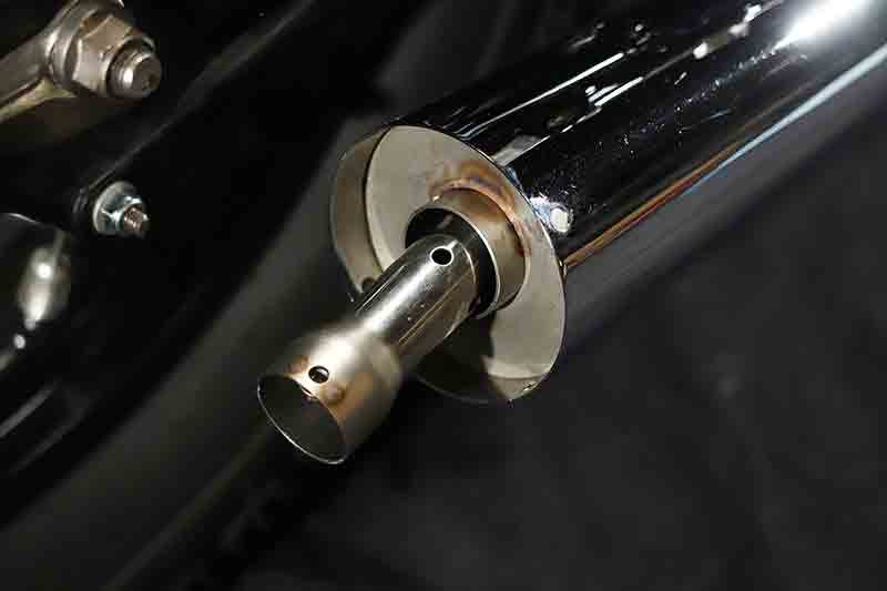 カワサキ 250TR用「メガホンマフラー」クローム仕上げ・4つのスタイルが2万円台で登場! 記事5