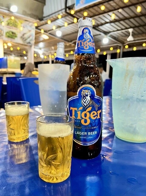 夢にまで見た、キンキンに冷えたビール！