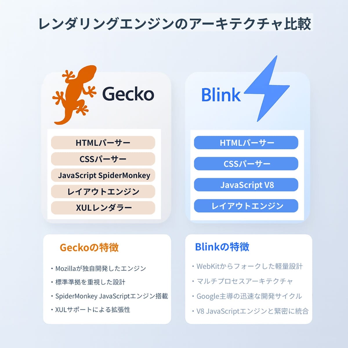 見た目以上に大きい「Mozilla Firefox」と「Google Chrome」の技術的違い1
