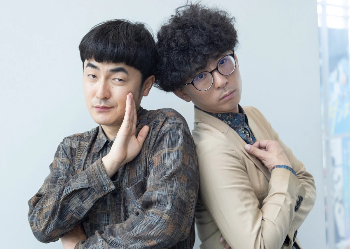 （左）赤木 裕 「野球はうまくないので、助っ人スコアラーとして参加します」　（右）きむらバンド「僕は頑張って審判をやりますよ」