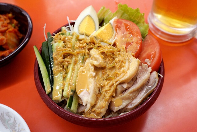 「バンバンジーサラダ」