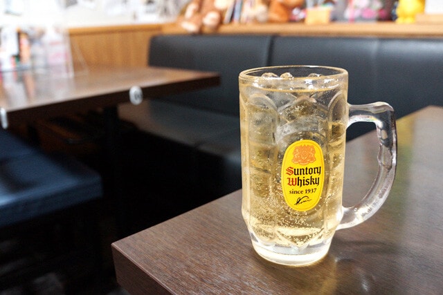 「ハイボール」（400円）