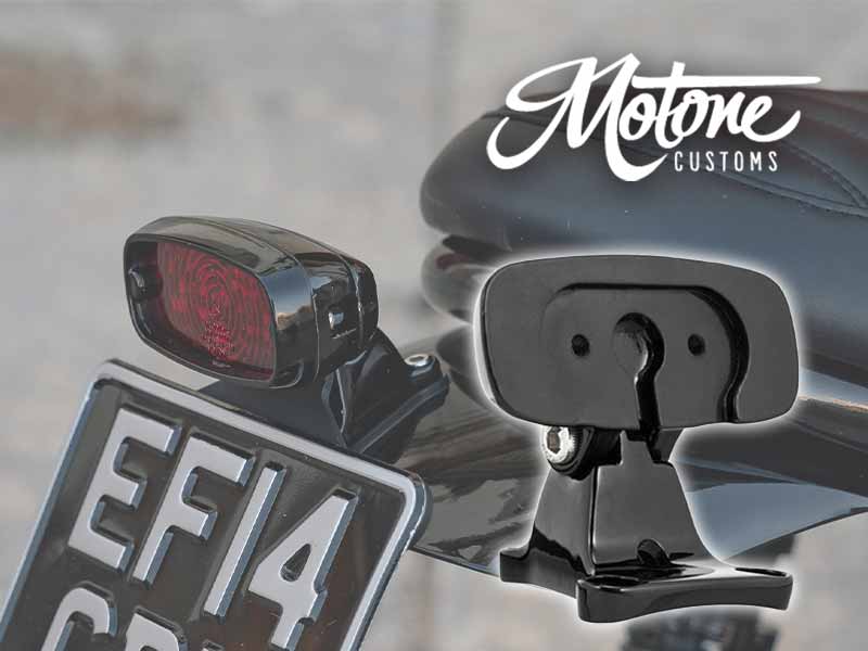 GORT テールライトをリアフェンダーに取り付ける「アジャスタブル テールライトマウント GORTテールライト用」が Motone から登場 メイン