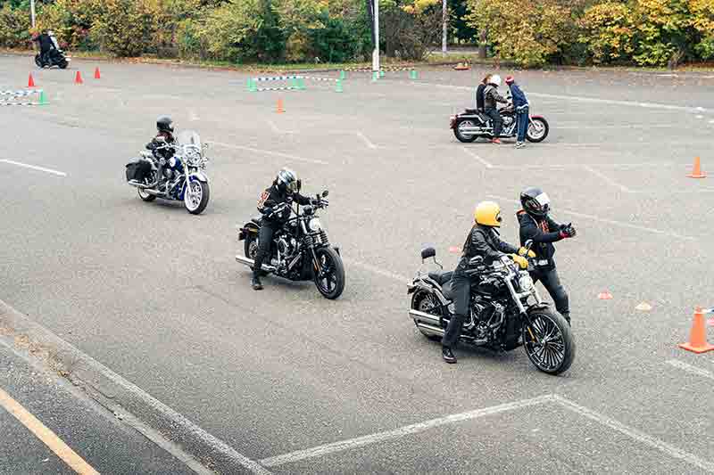 【ハーレー】ハーレー公式ライディング レッスン「Skilled Rider Training」を日本国内で順次開講 記事4