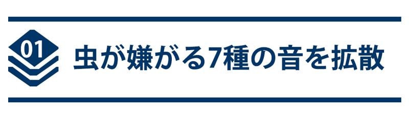 発売開始！【虫に悩まない夏へ】虫が嫌がる7種の音とマット成分を拡散！ポータブル虫除け器