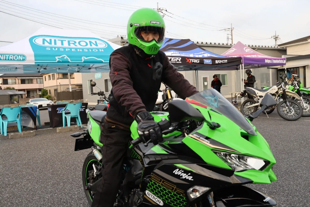 Technix Demo Day ●Technix 40mmローダウン KAWASAKI Ninja ZX-25R