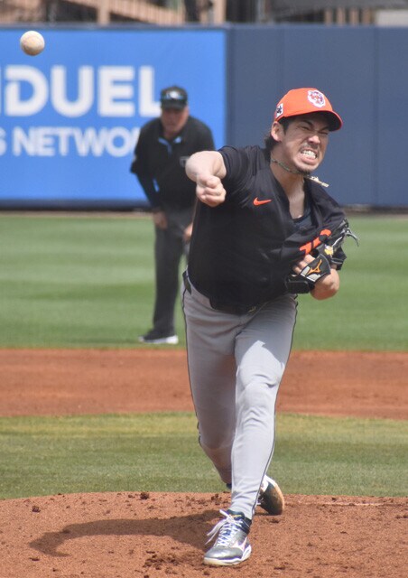 昨季3勝7敗からの復活を目指すタイガース・前田。「調子がいいのは間違いない。MLBでもうひと花咲かせてほしい」(お股ニキ氏)