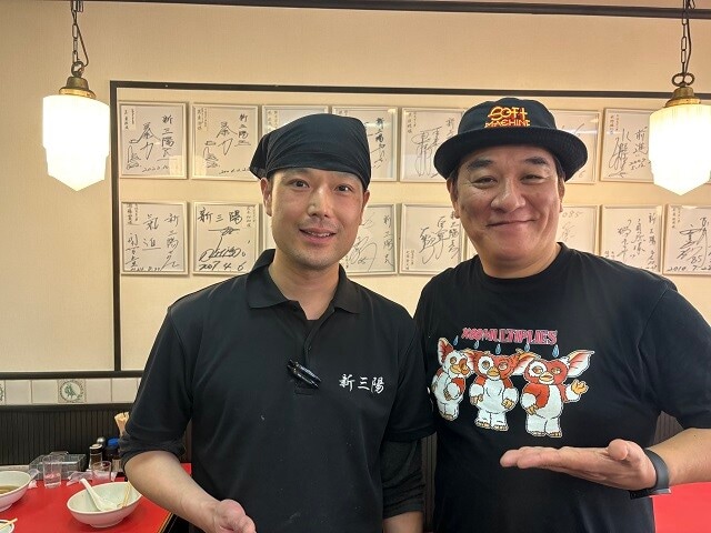 山本店長いわく「後楽園球場にもやしソバを出前していたそうです」とのこと