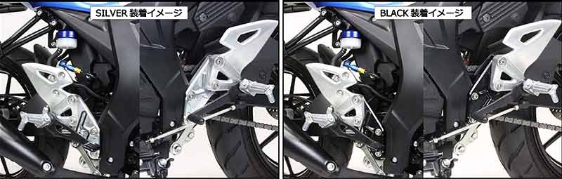 GSX-R125（18〜23）用「レーシングステップアップキット／ビレットステップバー」がシフトアップから発売！ 記事2