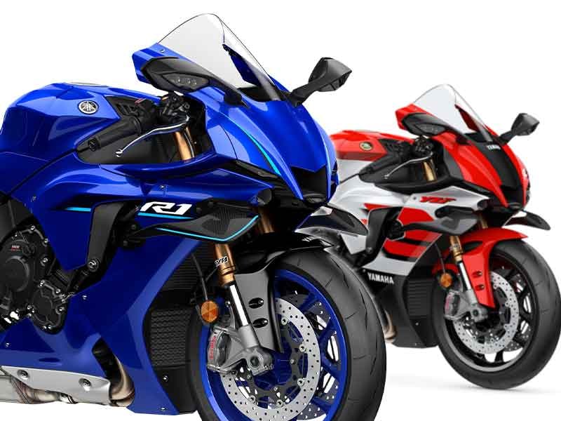【ヤマハ】「YZF-R1 ABS」新色ブルーが4/17発売! ヤマハ70周年記念モデルは RD56 風ホワイト限定200台 メイン