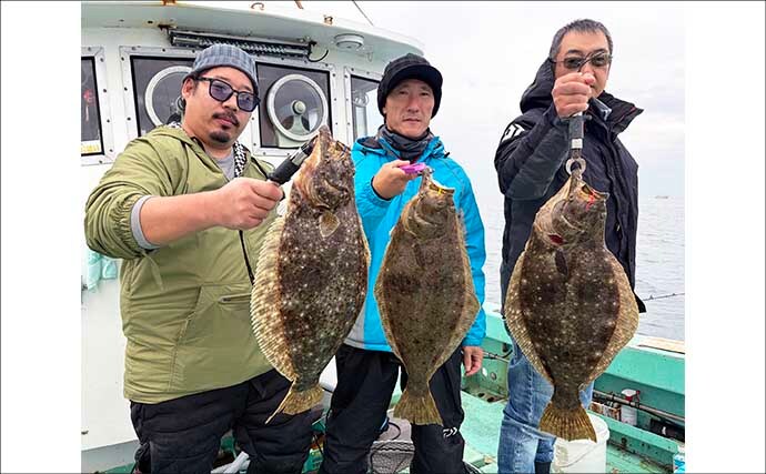 【沖釣り釣果速報】ナイトティップランで2kg超え浮上　玄界灘はアオリイカ・ヒラメ・青物好調（福岡）