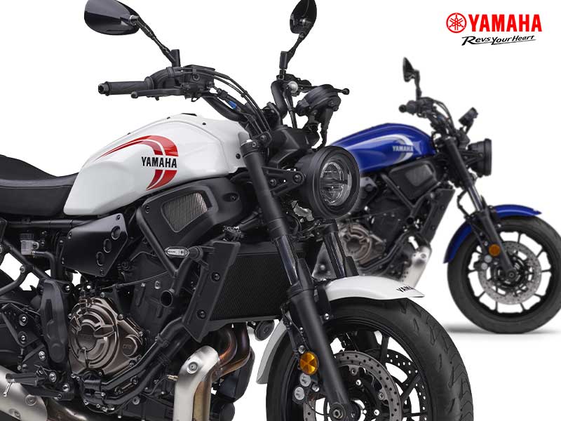 【ヤマハ】「XSR700 ABS」にニューカラーとしてホワイトとブルーを設定し8/8発売！　メイン
