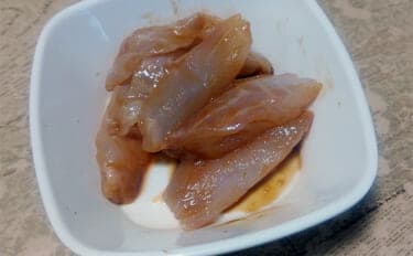 釣魚で作る「漁師めし」レシピ:オオモンハタのからしじょう油 ご飯と相性抜群