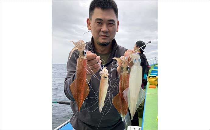 関東エリアの【船釣り特選釣果】LTショートアジ便で良型連発!竿頭24匹の快釣劇