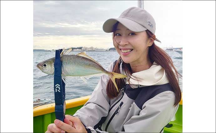 関東エリアの【船釣り特選釣果】LTショートアジ便で良型連発!竿頭24匹の快釣劇