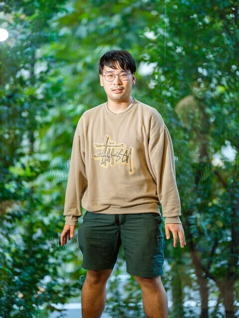 2021年の阪元監督の写真