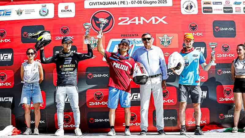 【ファンティック】マッテオ=パヴォーニがイタリア選手権エンデューロ300クラスのチャンピオンを獲得 記事3
