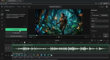 Seedance 2.0で生成されたとされるAI動画のスクリーンショットイメージ
