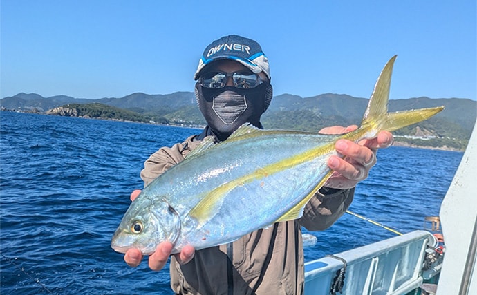 「船上が戦場さながらに？」初めてのシマアジ釣りで本命キャッチに成功【和歌山・黒龍丸】