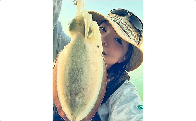 週5で通う上天草のコウイカ釣りで400g級モンゴウイカ手中【熊本】コウイカバスターⅡに好反応