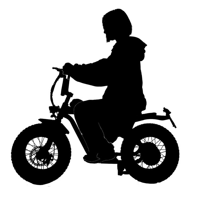 特定小型原付「wonkey」シリーズに新色 SILVER が登場/36V・48V両モデルで12/12発売 記事2